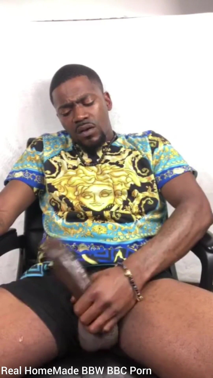 Big black cock BBCee: Honění swinging moje velké černé péro stříkání tvrdě