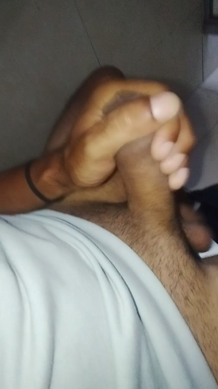 AlexAlejandro13: Caressing the Beautiful Cock in the Public Bathroom