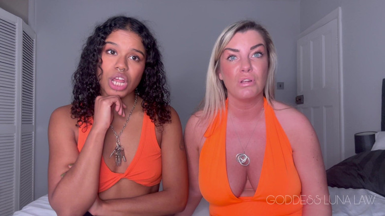 Goddess Luna Law: Mean Girls Surprise joi - 女神luna Law和Miss Amy