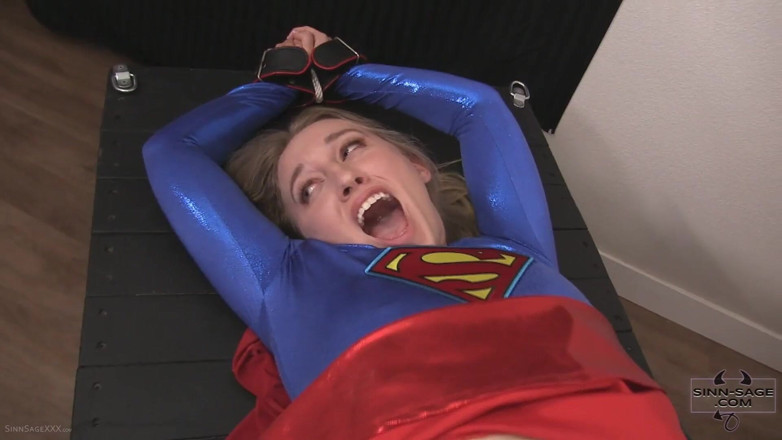 Sinn Sage: Supergirl's Super Pussy Featuring Sinn Sage, Riley Reyes