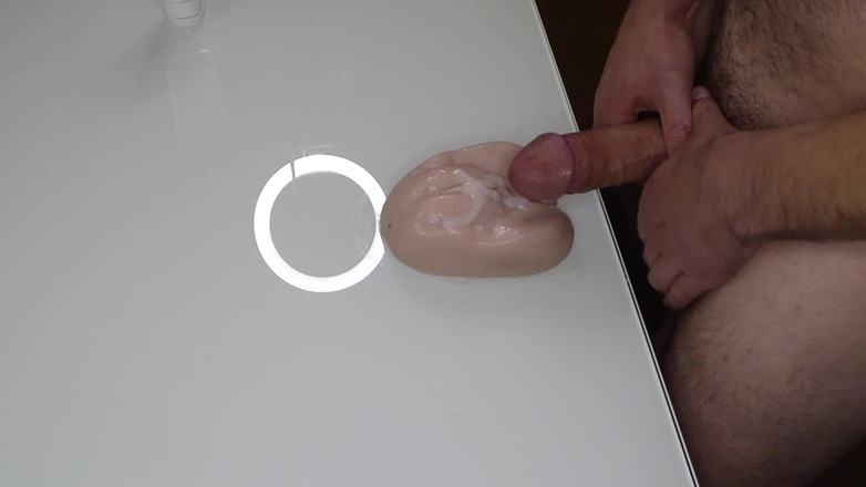 Cums so yummy: Seks oyuncağını sikdikten sonra büyük boşalma