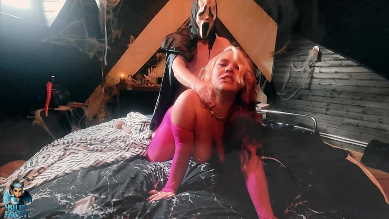 Billy Frost: Ghostface Fickte Das Streamer-mädchen - Überraschungs-creampie