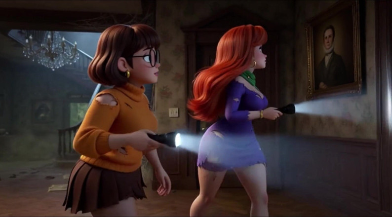 My night collection: Velma and Daphne Become Fully Nude in Haunted Mansion Ghost...