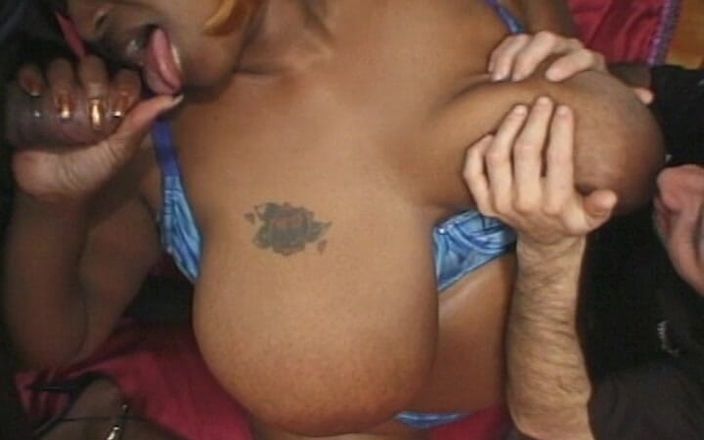 Mature Climax - 100% Mature Videos: Big and Bad Lady Pleasing Two White Dicks