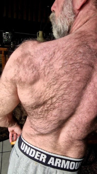 Hairy Muscle Back