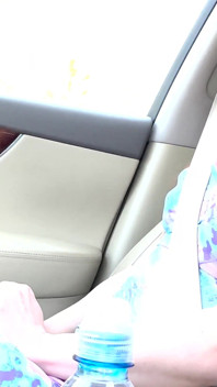 Público mijando na estrada e lavando meu pára-brisas com seu xixi