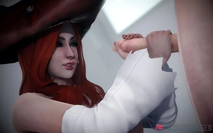 The fox 3D: League of Legends Miss Fortune with big cock by Monarchnsfw...