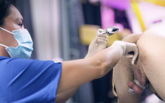 DominaFireOfficial: Ujian prostat berubah menjadi pelatihan anal &enema