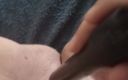 SSBBW Sweden: Scopando la mia figa donnona con un dildo nero