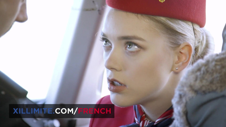 French girls at work: Stewardess Cantik Menyerah kepada Juruterbang