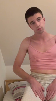 BDSM ends in a cumshot - twink Gryiia