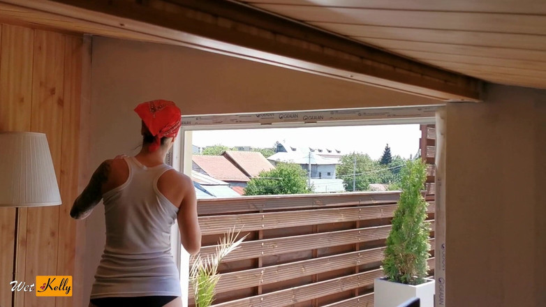 Britney Kelly: Creampie Sex - Horny Hotwife Got Fucked and Creampied