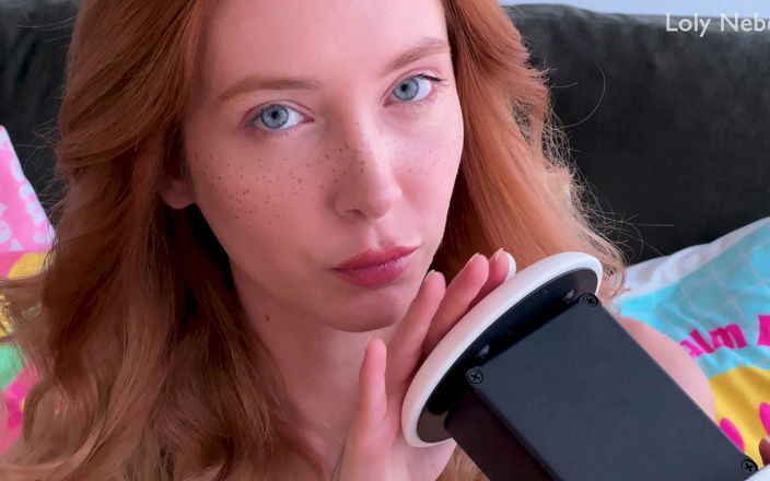 Loly Nebel Studio: Asmr - artista foi fodida com força e gozada interna