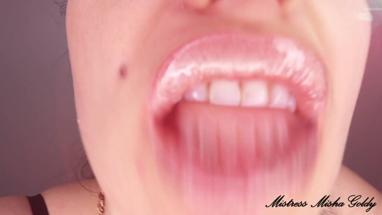 Goddess Misha Goldy: Sweat kissing dream is over loser!