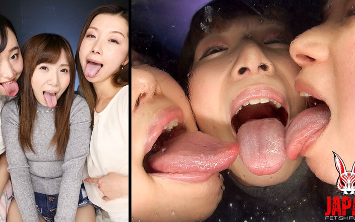 Japan Fetish Fusion: Tsubaki kato dan himari ogawa menginisiasi ryo kitakata untuk ciuman...