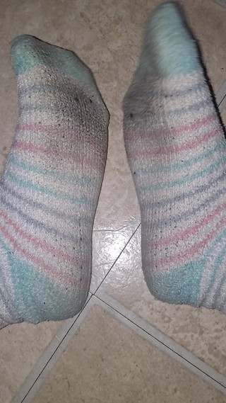 Naughty alchemy: Pieds de chaussettes floues