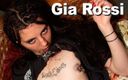 Picticon bondage and fetish: Gia Rossi algemas, grampos de vibrador se masturbam