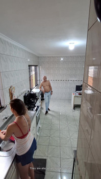 Maid Takes off Her Clothes and Accepts a Facial for Extra.