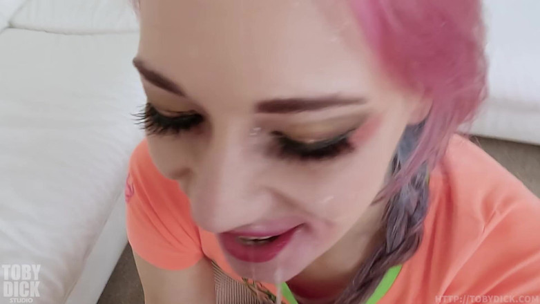 RealTobyDick: Deepthroat debut for submissive whore