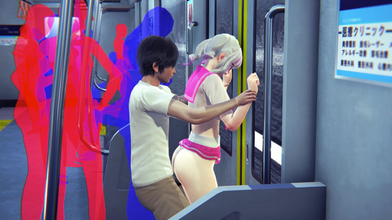 Waifu club 3D: Studentessa del college scopata nel culo nel carro della metropolitana