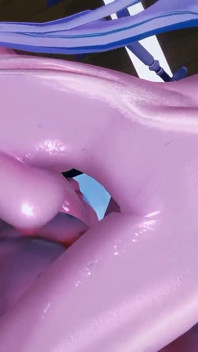 Honkai Star Rail - Intimní olejová masáž dívek Honkai - 3D Hentai Animace
