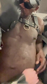 More Leather Interracial BDSM Sex Play Extracted From Faphouse Studio