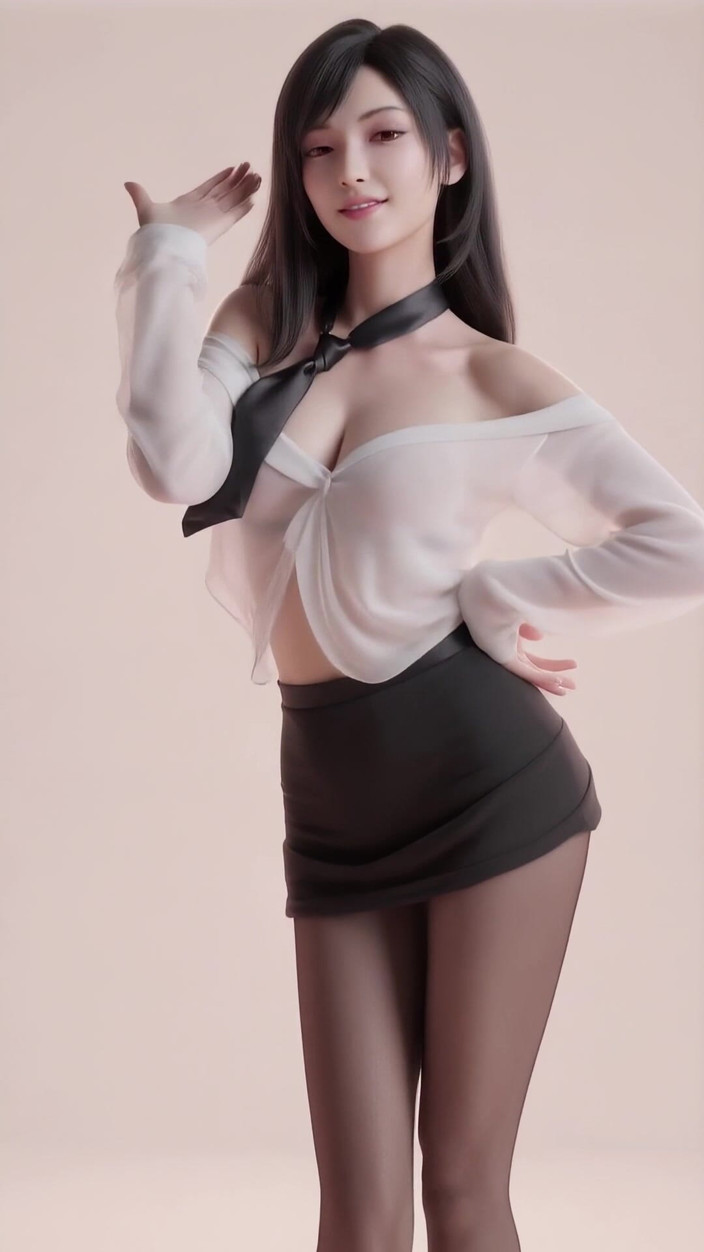 3D-Hentai Games: Tifa的自信舞蹈（sistar - 太酷了）