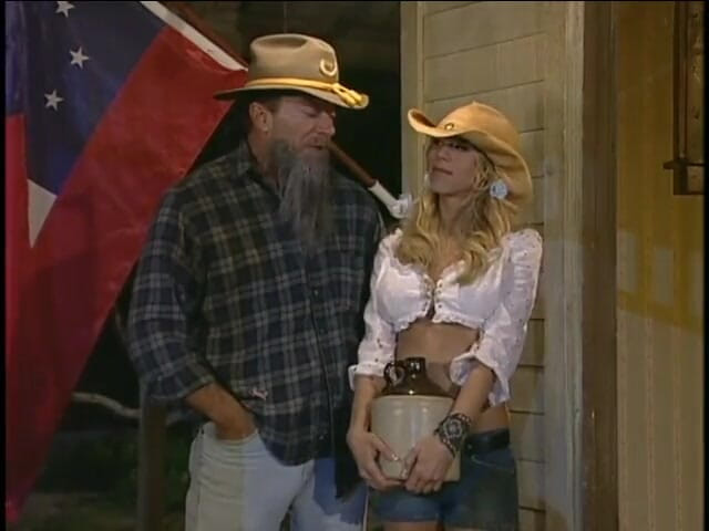 The Babe Next Door: Perfect blonde whore riding stiff cock