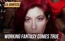 Elianna&#039;s playhouse: Work fantasy cums true