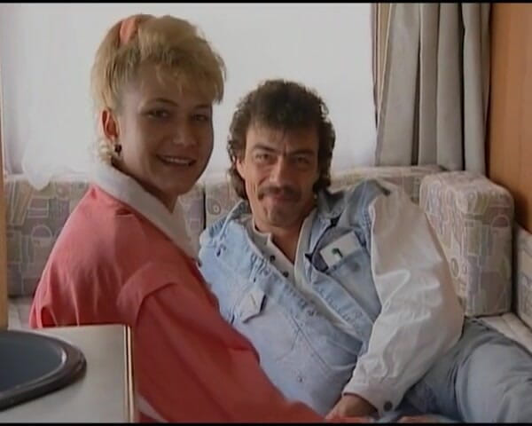 German amateur couples: Amatorska niemiecka blondie dostała anal na wakacjach