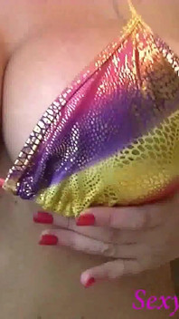 Karen Fisher Bikini Fashion Show
