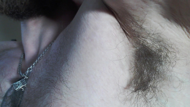 Hunky time: Worshipping and Licking Hairy Armpits
