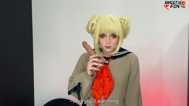 Sweetie Fox: Himiko Toga та її волохата пизда святкують 18-е місце в першому сексі та сreampie
