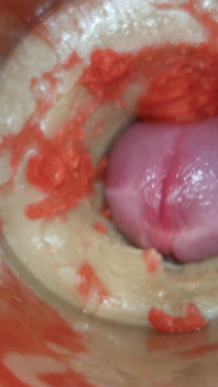 Cámara 4k en vagina, cuello uterino en primer plano
