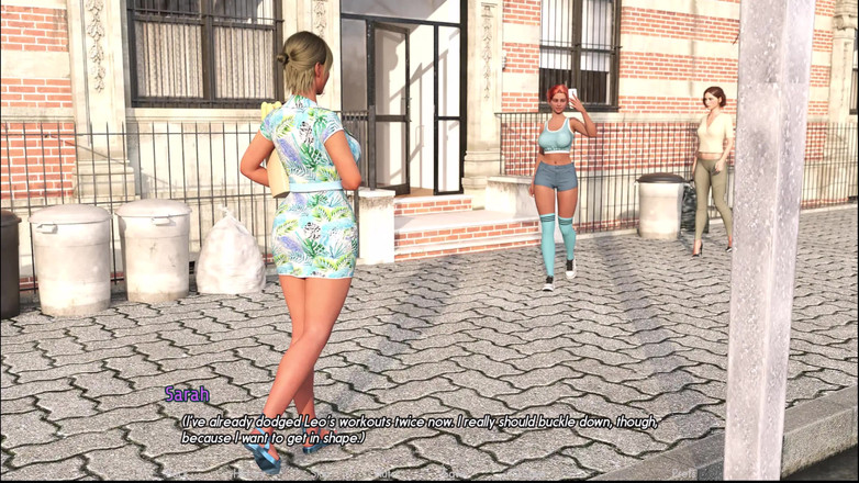 Snip Gameplay: Shemevolution alternatif 4 Leo dikongkek keras oleh Sarah