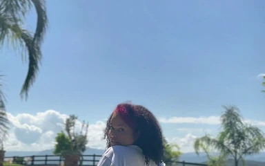 Cutiepiie Chubby: Chubby Ebony Farting Like Crazy in the Pool