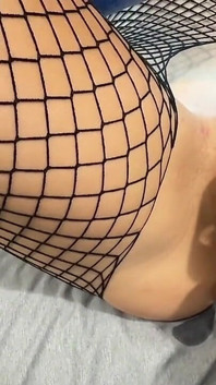 Reverzní glory hole s blonďatou děvkou Sarah Harlow