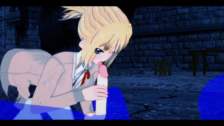 HentaiTubes: Dr Stone Hentai - Kohaku 오럴과 섹스 - 일본 아시아 만화 애니메이션 게임 포르노