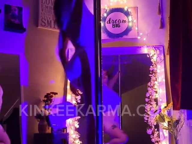 Petite Stripper Puts on a Sexy Show (Kinkee Karma)