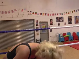 Strong Girls Rule: Sgr0034 Ring Match - Shiny Pro Style - Scorpion Dominates Kpussy