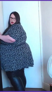 SSBBW thong and panty fashion show