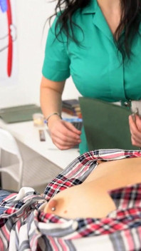 Downblouse Dentist - JOI