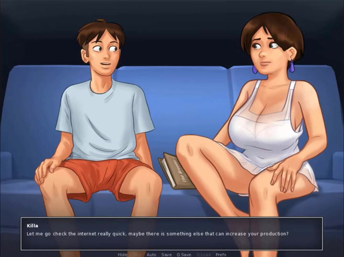 Cartoon Play: Summertime saga part 57 - uncontrollable desire fuck stepaunt
