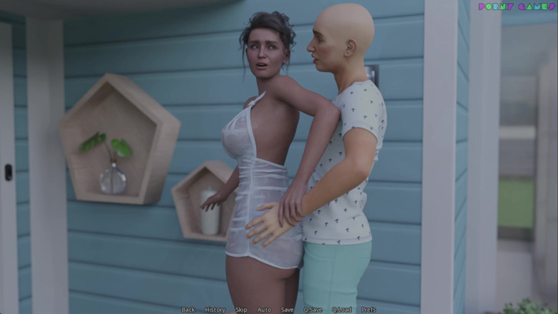 Porny Games: Bytehog Prime'dan barut yarak kuyruğu: üvey kız kardeşle spa günü 8