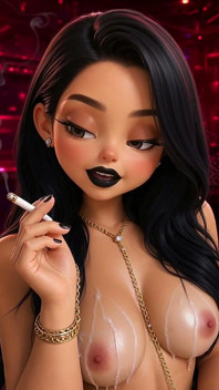 สาวข้ามเพศสุดเสียวกับควย Thicc Cummy