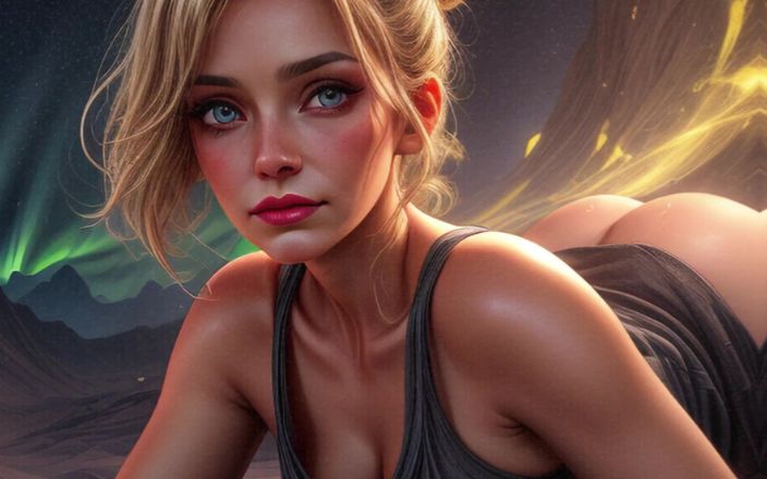 AI Porn: 性感的ai模特 - 肮脏的金发女郎