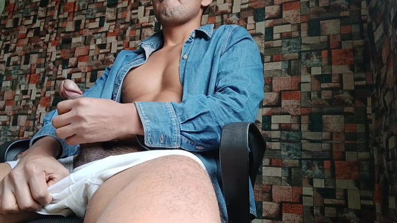 Hornyboy2058: शौकिया पुरुष हस्तमैथुन विस्फोटक अंत