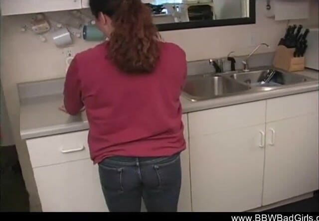 BBW Bad Girls: BBW asks to be spanked