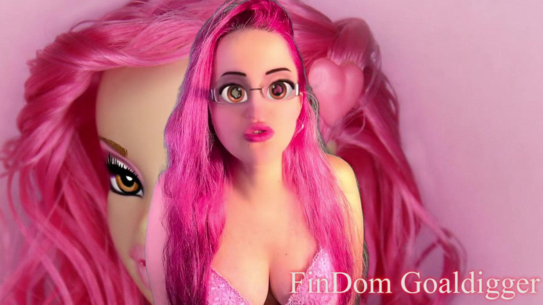 FinDom Goaldigger: Transformación de muñeca sexual puta