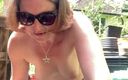 Rachel Wrigglers: Topless doe-het-zelf in mijn zeer blootgestelde tuin!